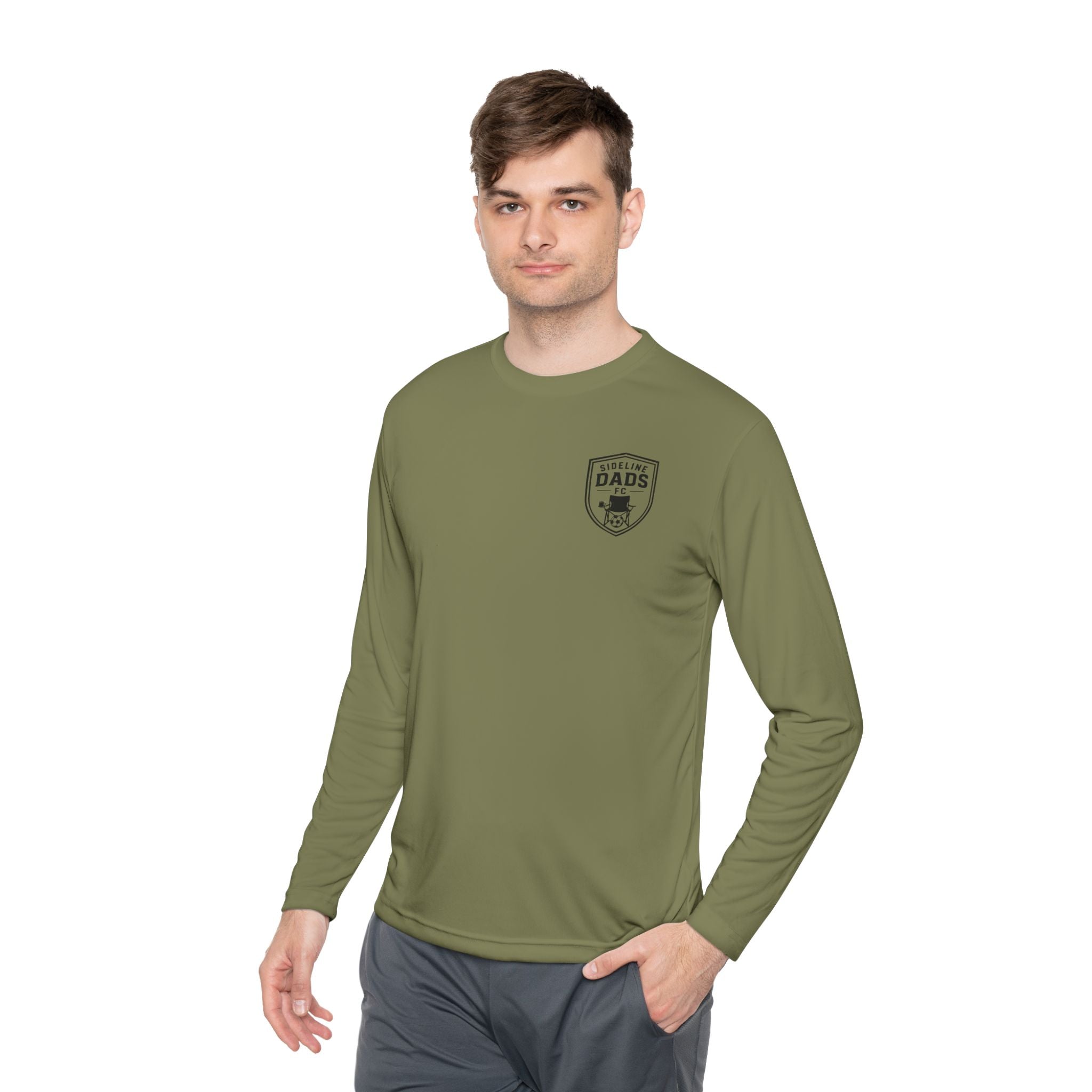Sideline Dads FC "The Sideline" Moisture-Wicking Long Sleeve Tee