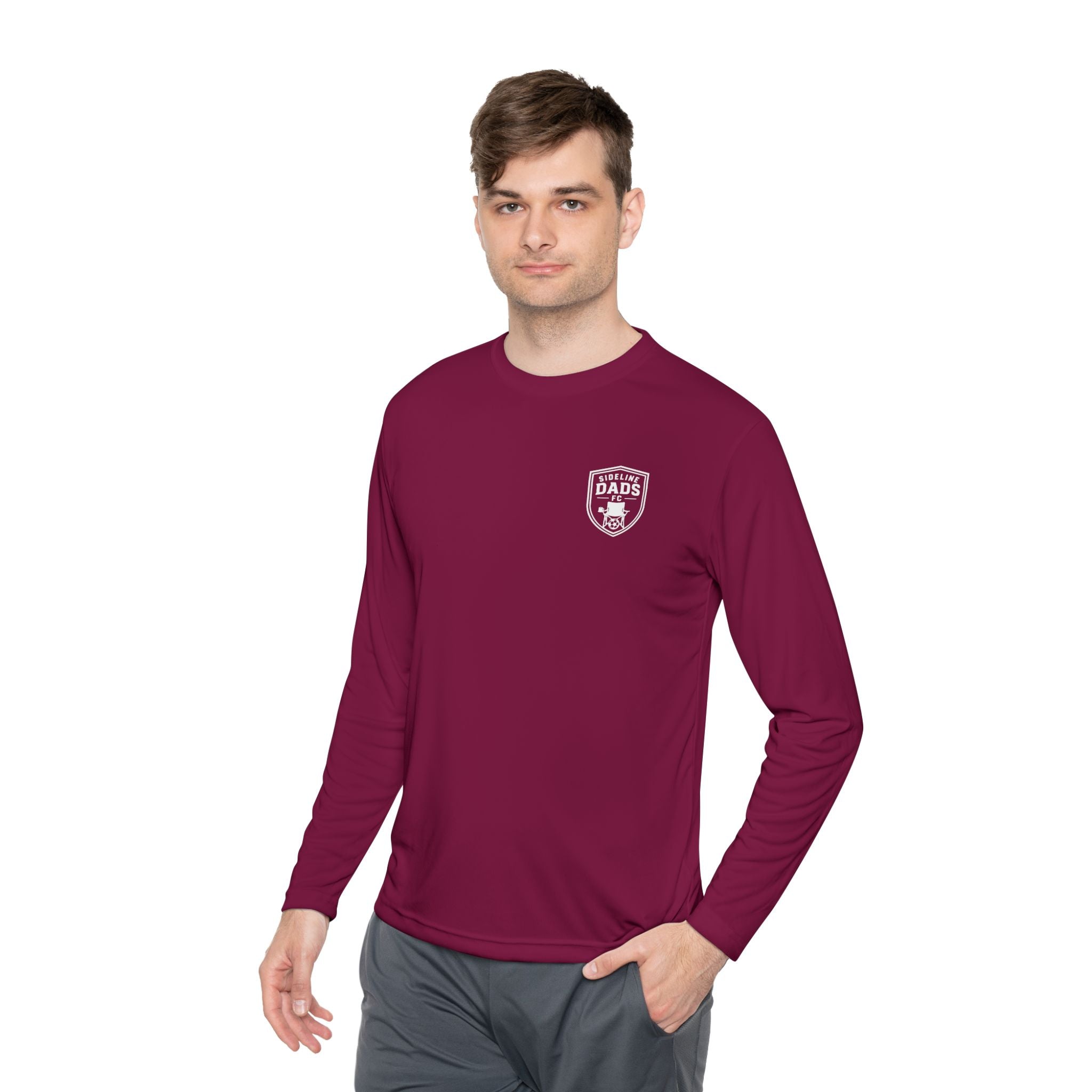 Sideline Dads FC "The Sideline" Moisture-Wicking Long Sleeve Tee
