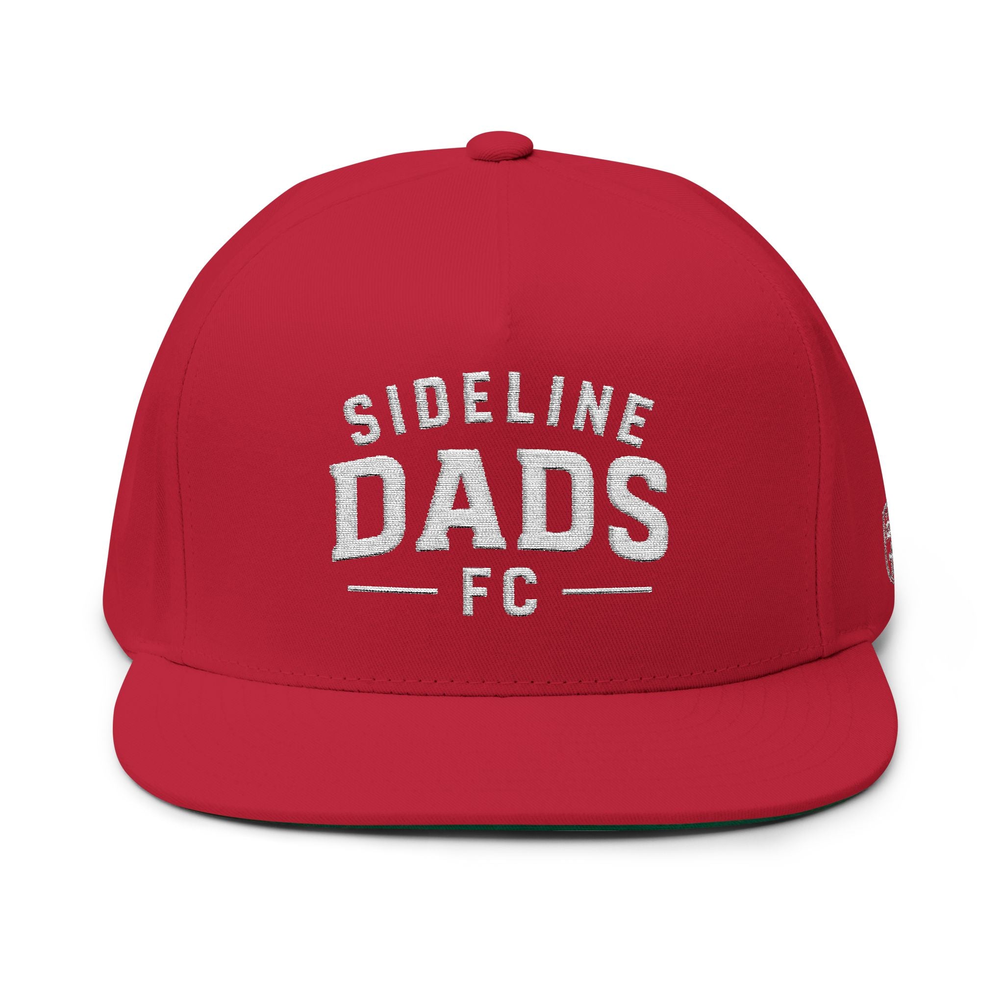Sideline Dads FC "The Club" Flat Bill Cap