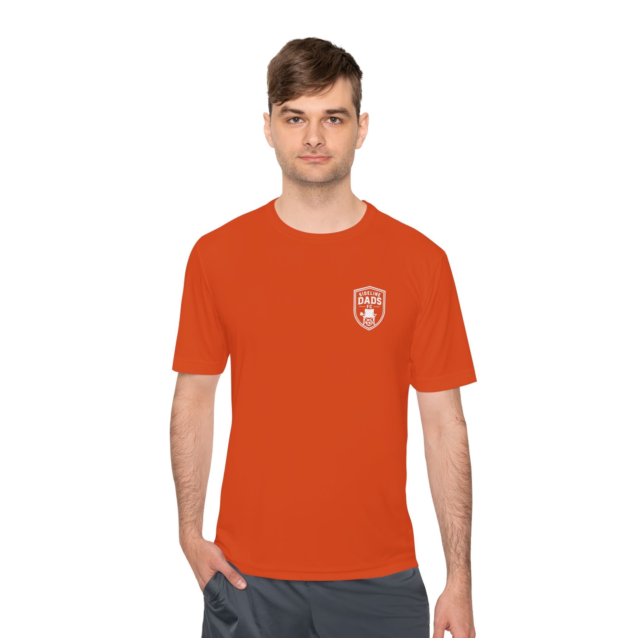 Sideline Dads FC "The Sideline" Sports Tee Shirt