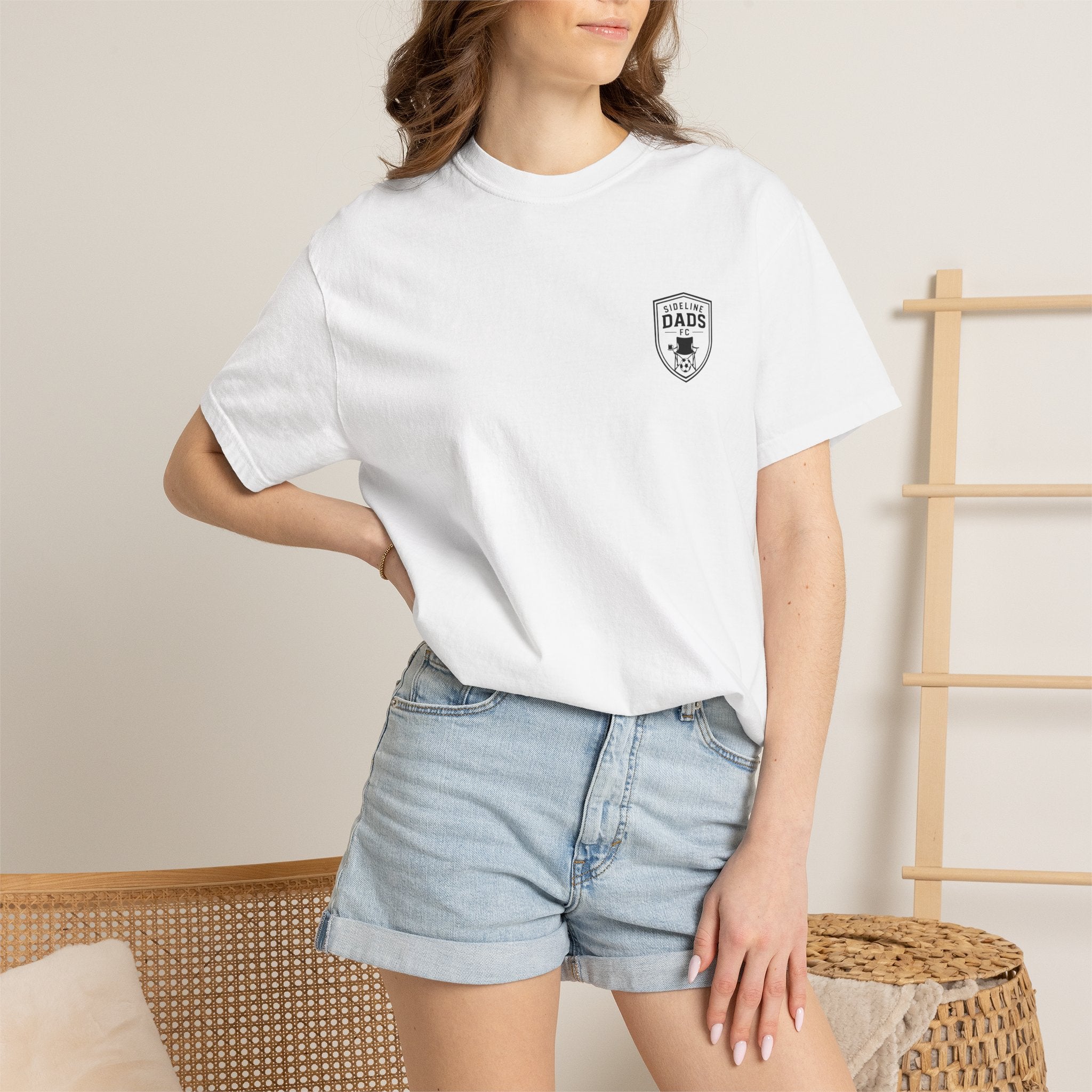 Sideline Dads FC "The Sideline" 100% Cotton Sports Crew Tee