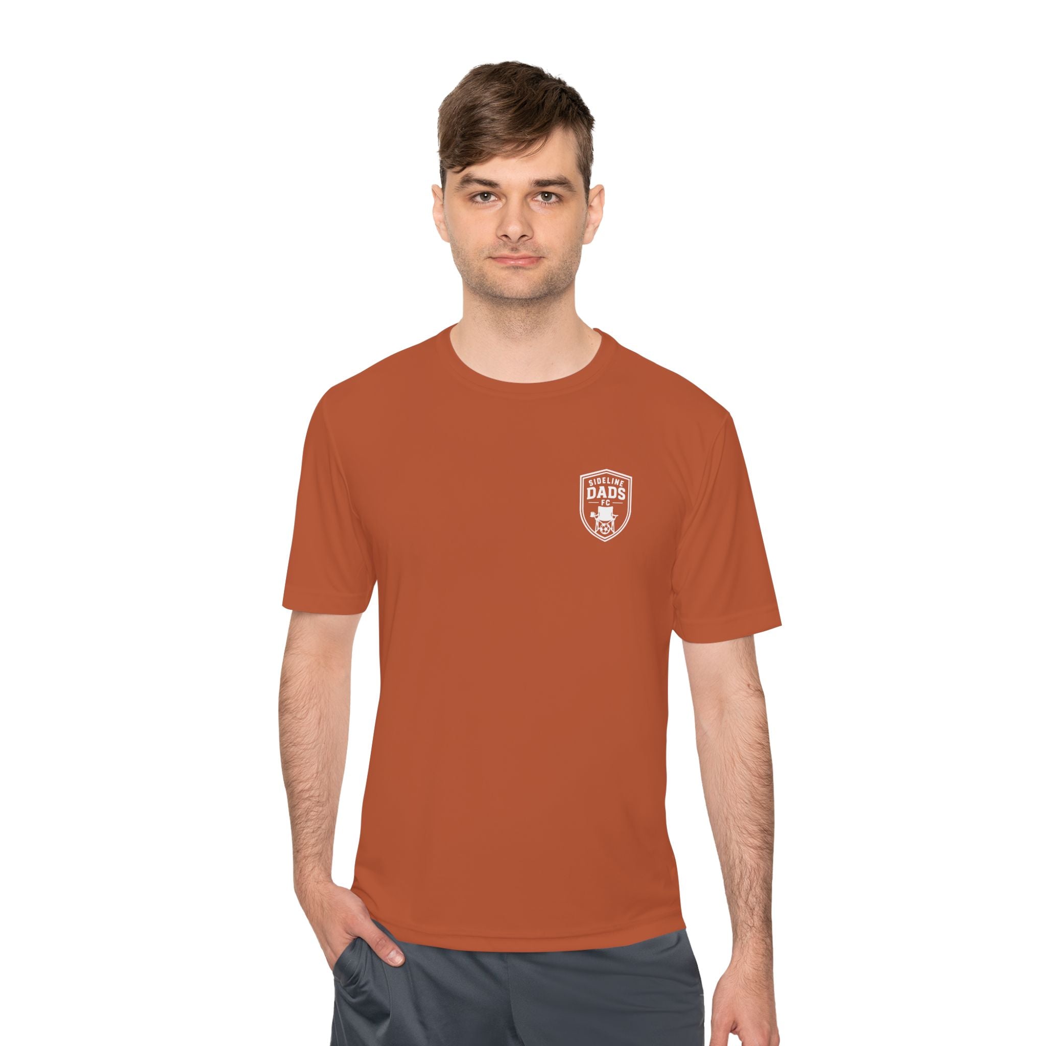 Sideline Dads FC "The Sideline" Sports Tee Shirt