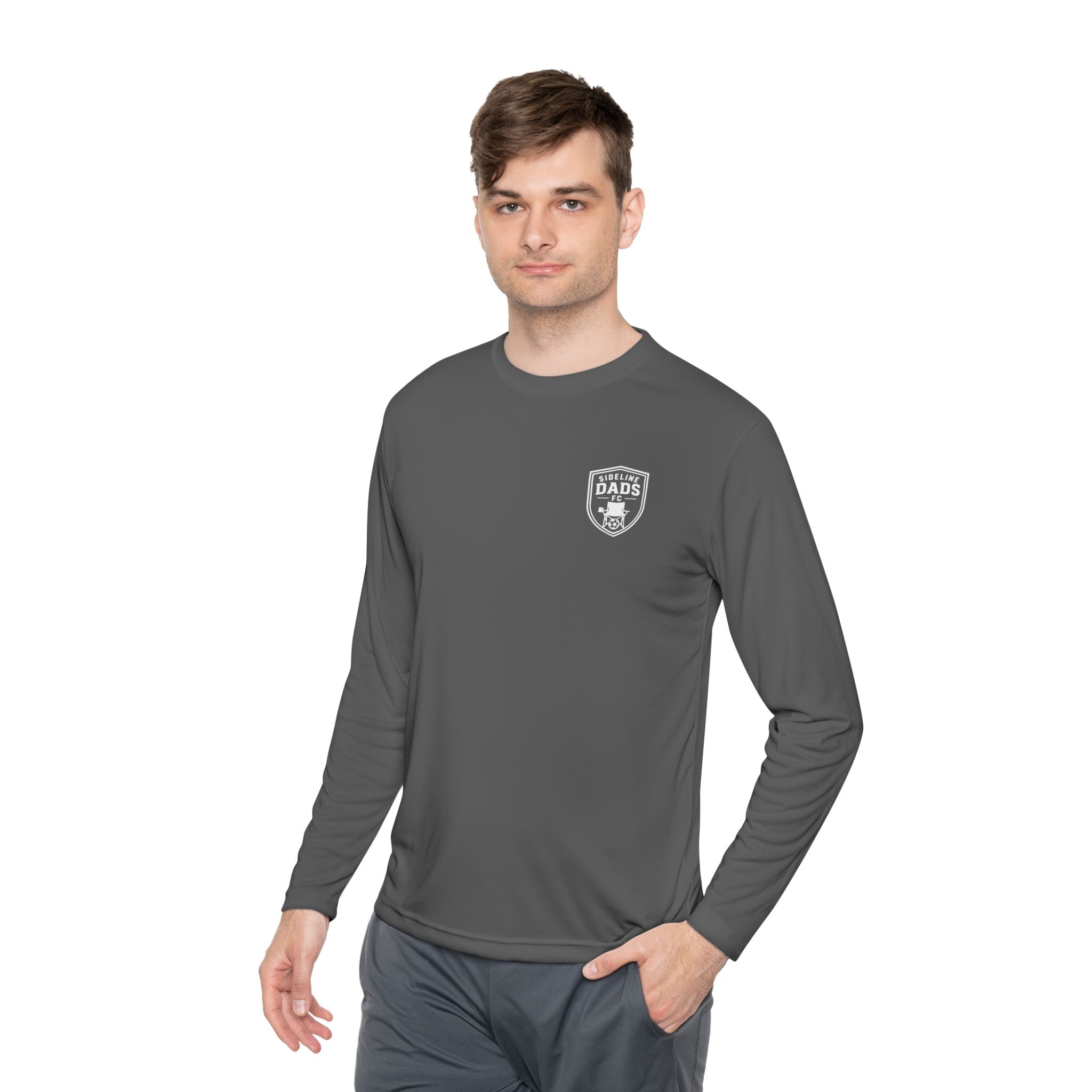 Sideline Dads FC "The Sideline" Moisture-Wicking Long Sleeve Tee