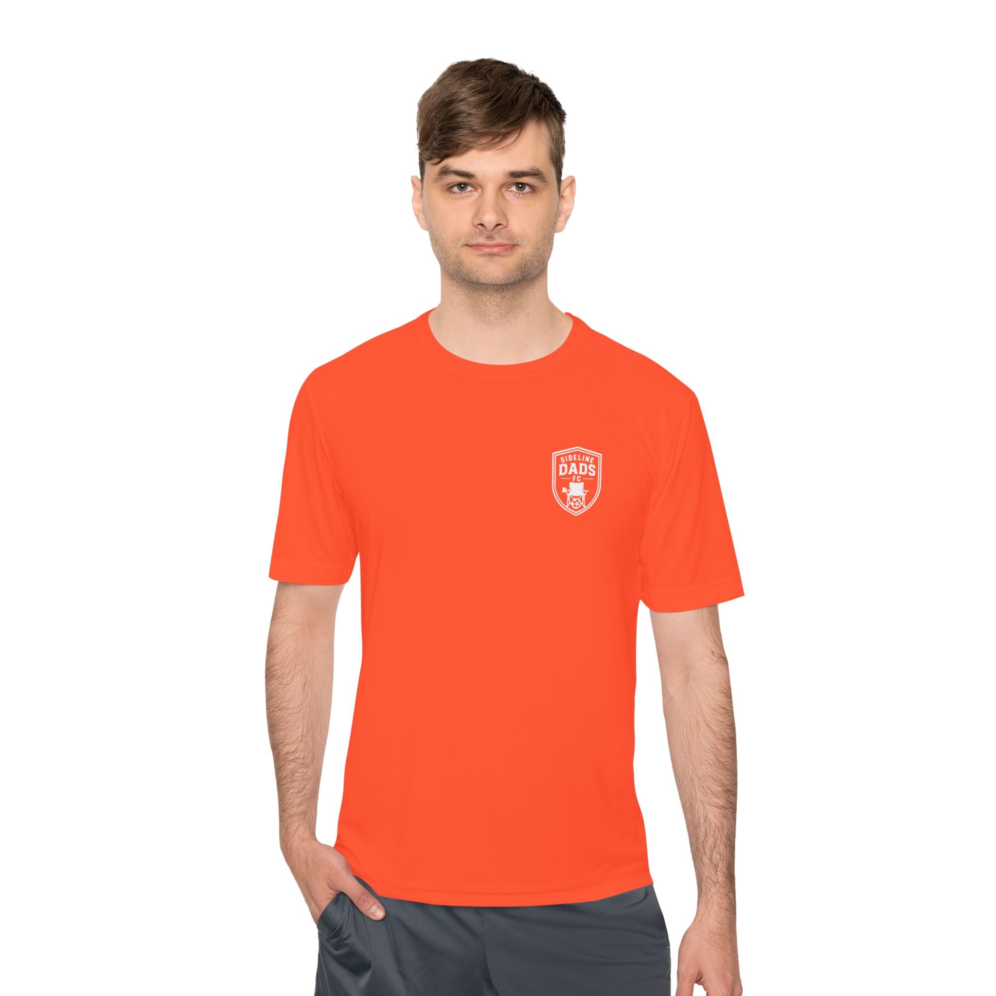Sideline Dads FC "The Sideline" Sports Tee Shirt