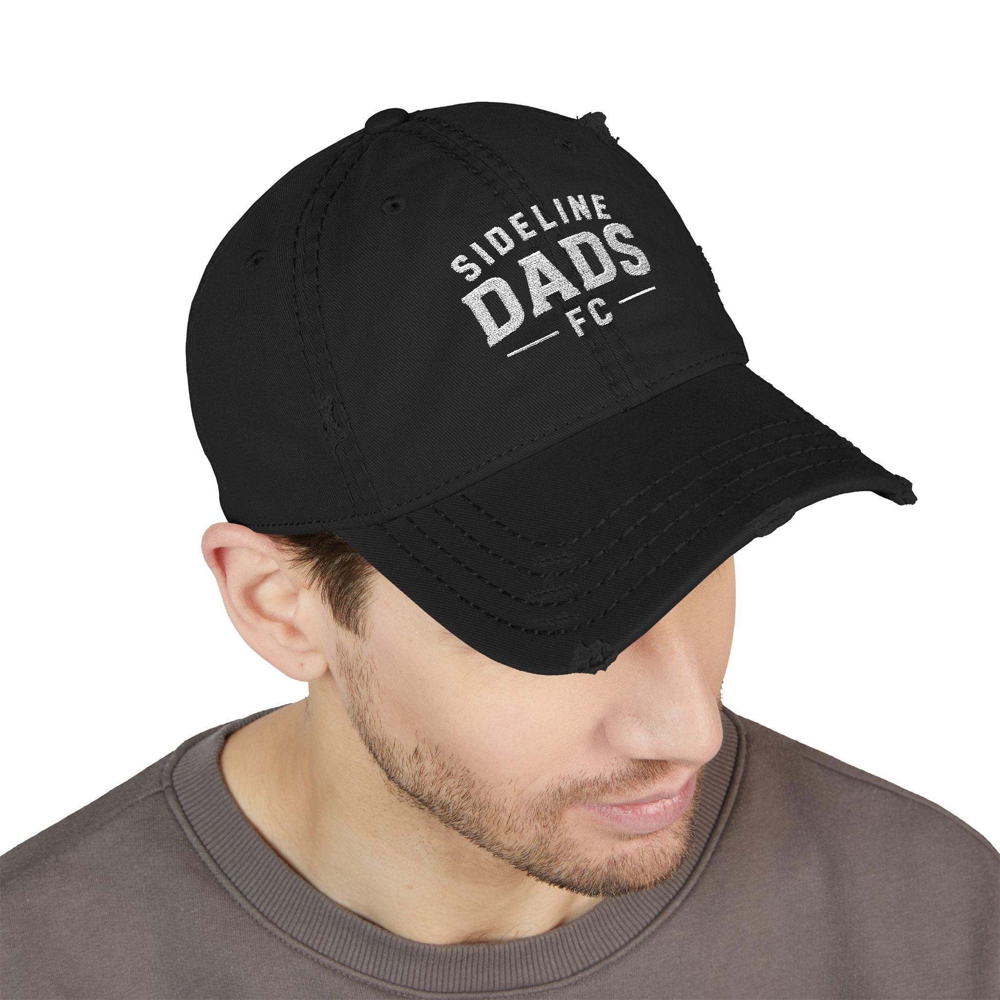 Sideline Dads FC Distressed "The Club" Hat