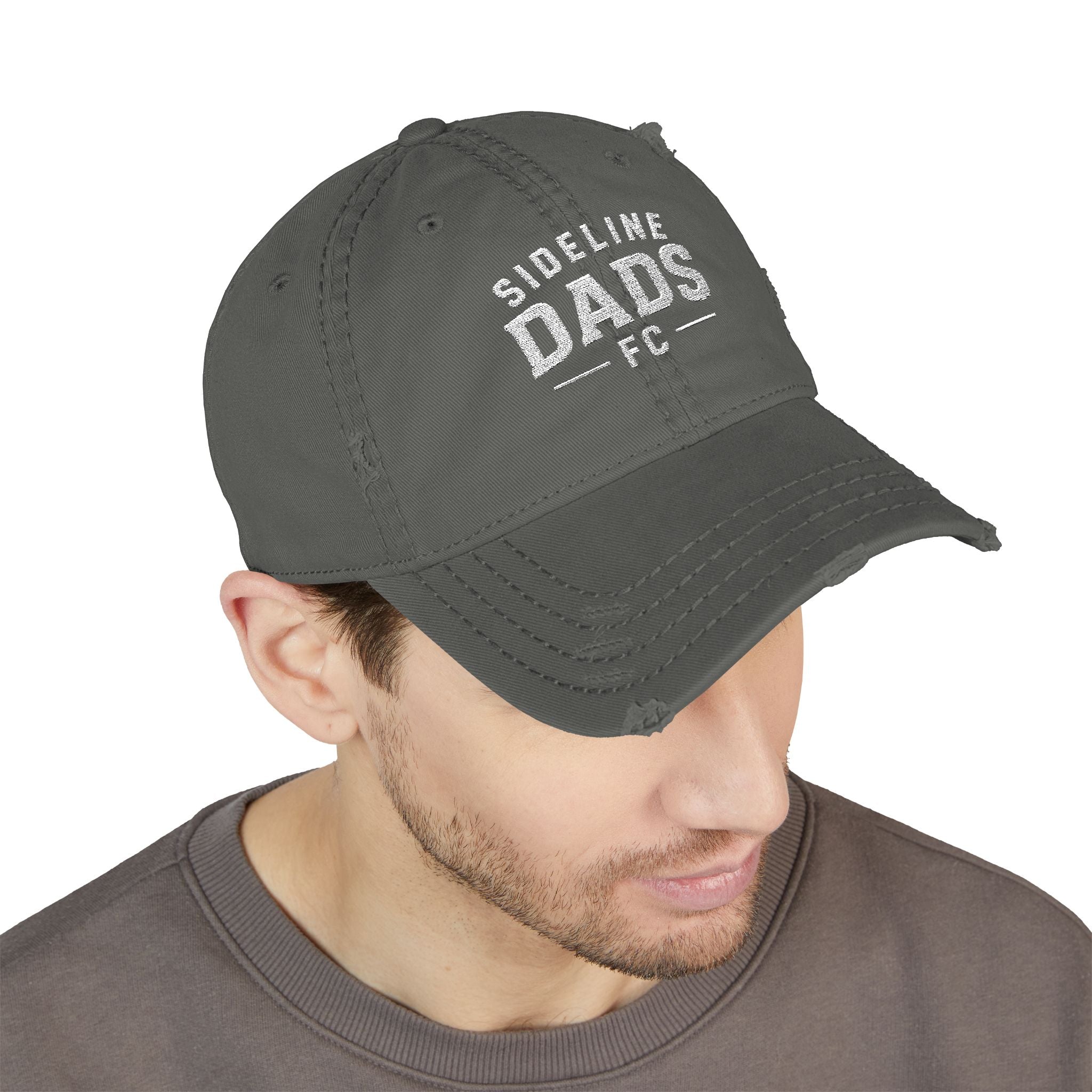 Sideline Dads FC Distressed "The Club" Hat