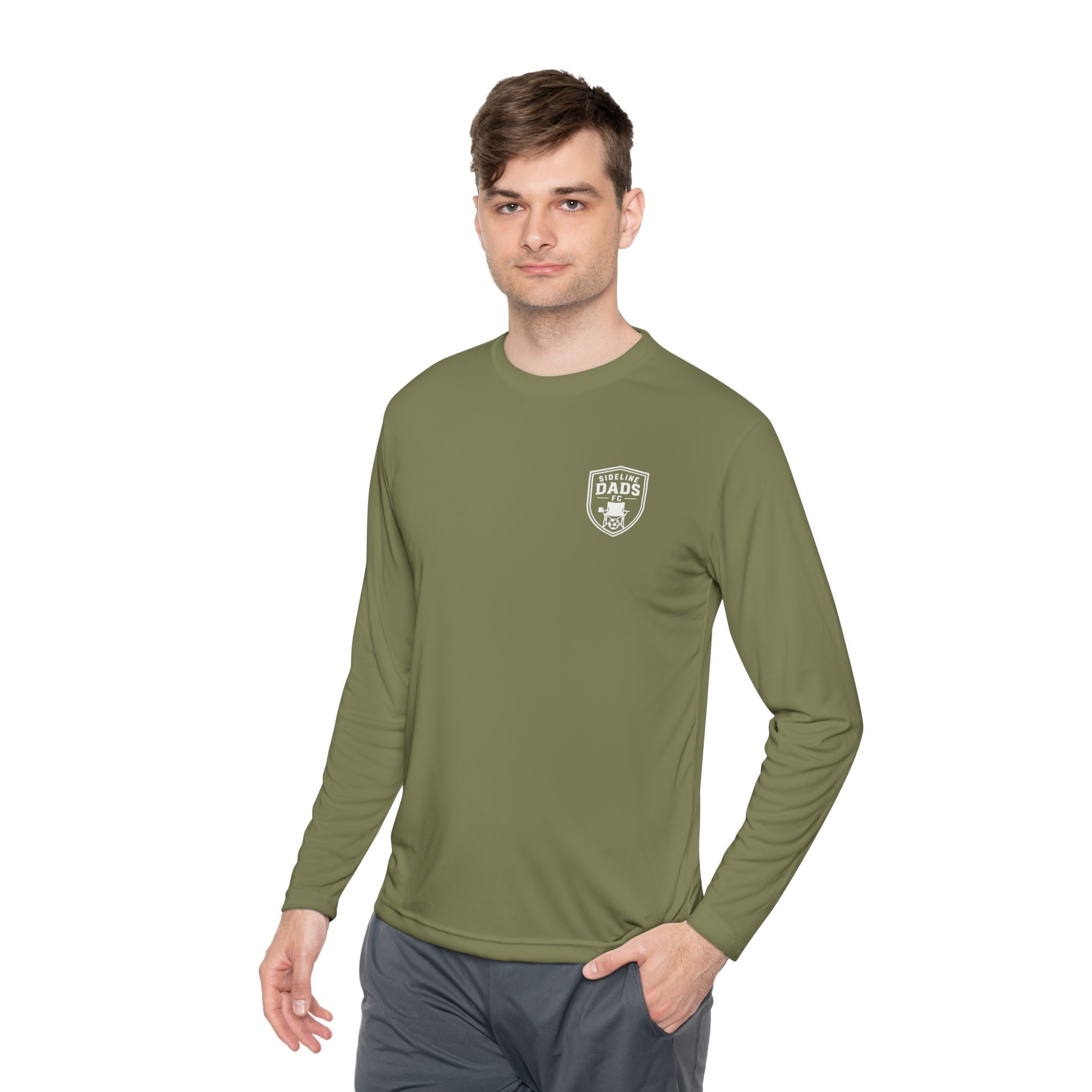 Sideline Dads FC "The Sideline" Moisture-Wicking Long Sleeve Tee