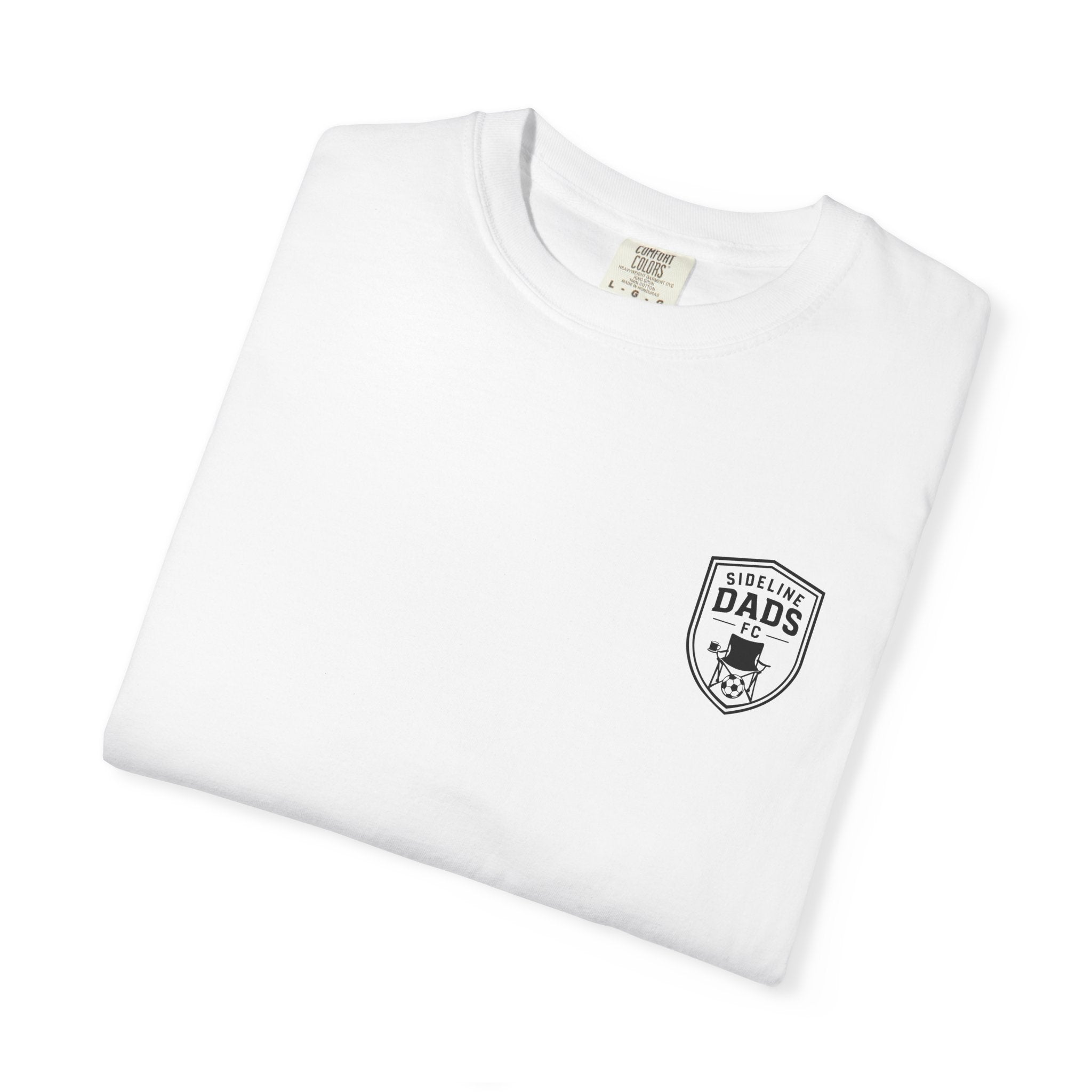 Sideline Dads FC "The Sideline" 100% Cotton Sports Crew Tee