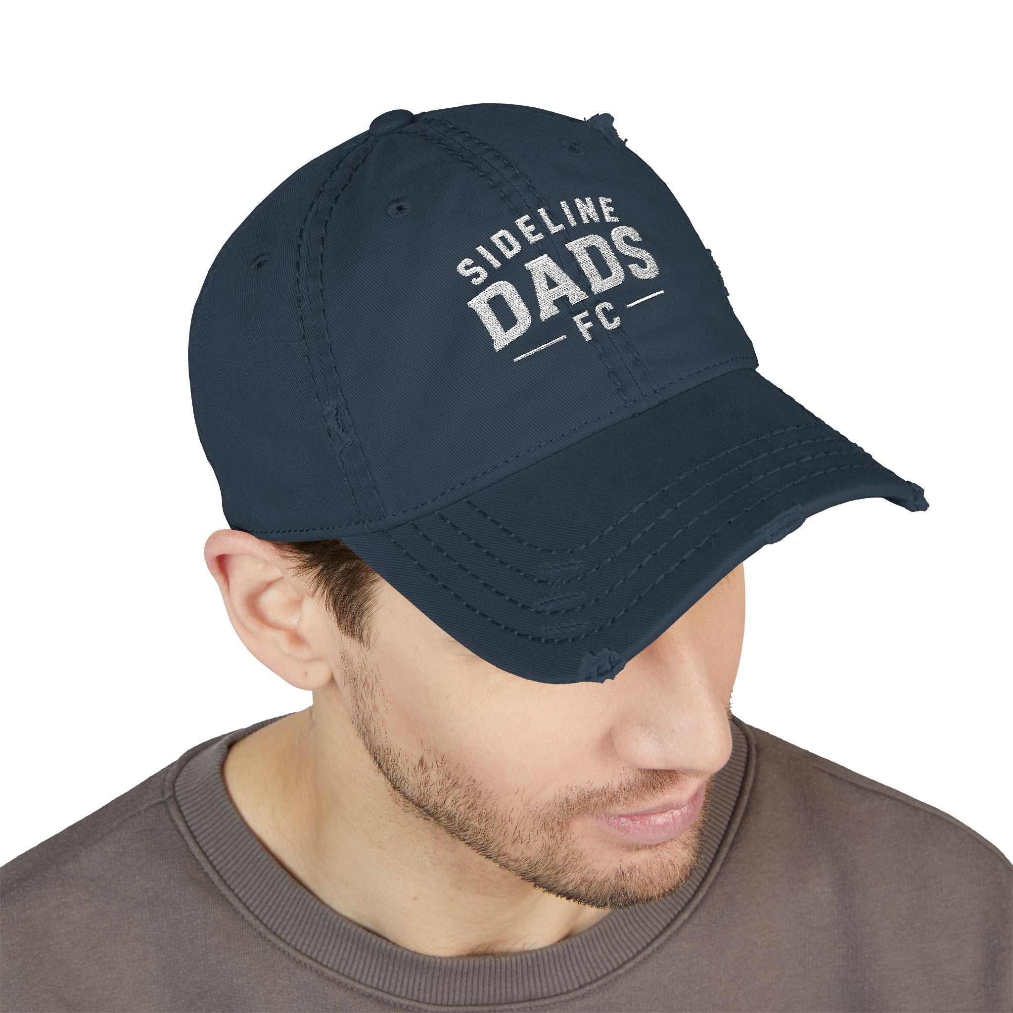 Sideline Dads FC Distressed "The Club" Hat